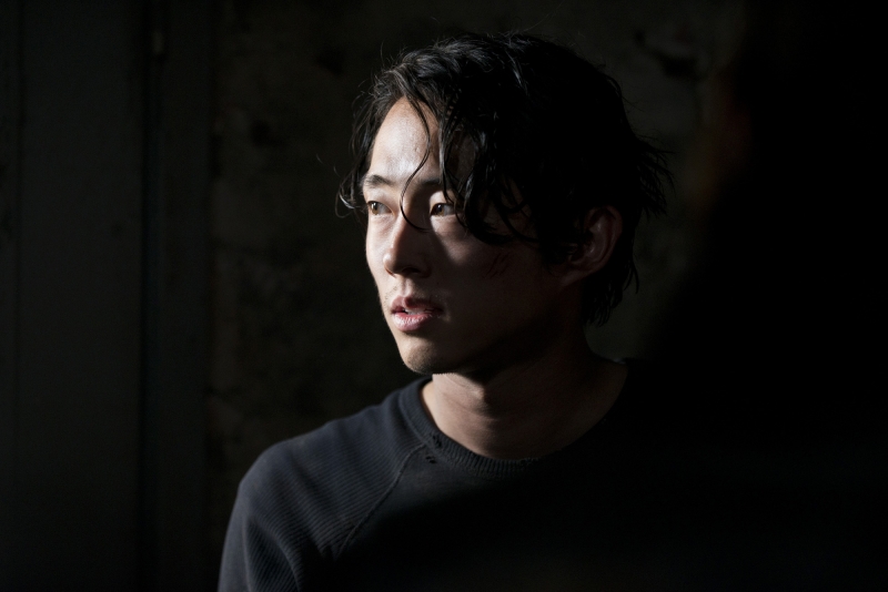 Steven Yeun as Glenn Rhee - The Walking Dead Season 5, Episode 1 - Photo Cr...