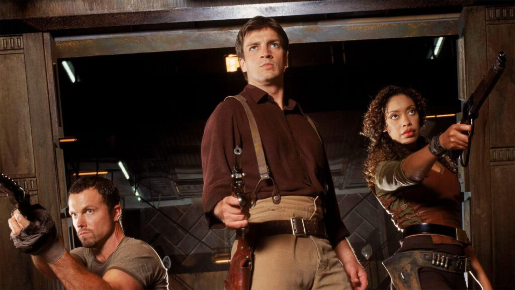 Mal, Zoe, and Jayne (Firefly)