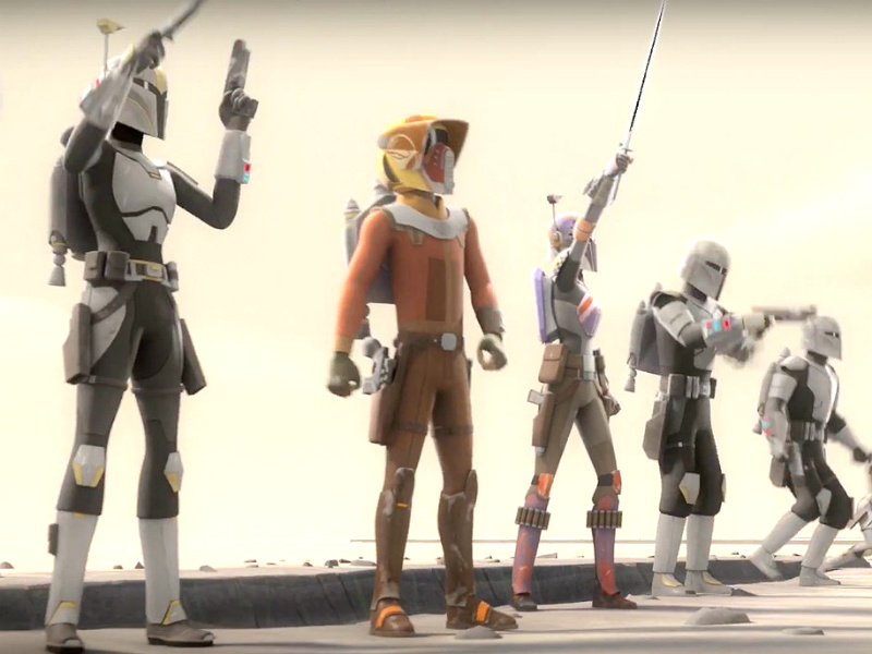 "Heroes of Mandalore, Part 1" (Star Wars Rebels Season Four) | SciFi Stream