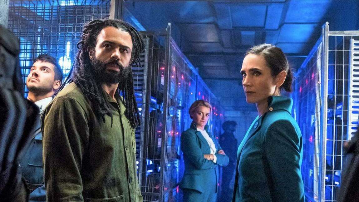Daveed Diggs and Jennifer Connelly (Snowpiercer)