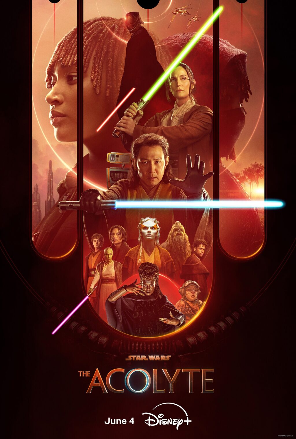 Star Wars: The Acolyte (Season 1 Poster)