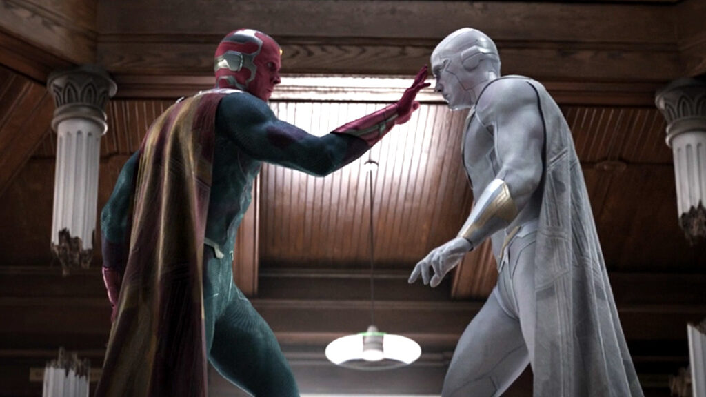 Vision and White Vision (WandaVision)